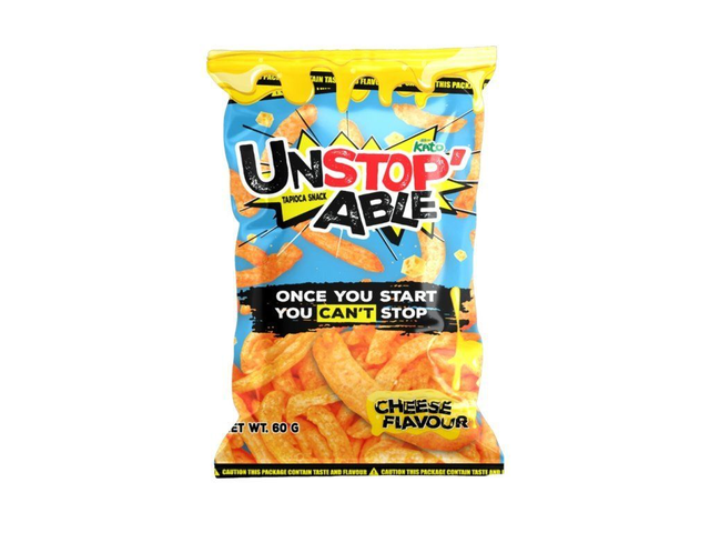 Kato Unstopable Cheese Tapioca Snack 60g